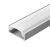 Профиль с экраном ALU-WIDE-H8-2000 ANOD+FROST, Arlight, 014852