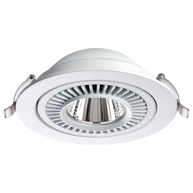 Светильник встраиваемый светодиодный IP20 LED 18W 1600Лм 4000K 220V GESSO SPOT NT21 530 NOVOTECH 358817, дополнительный ракурс