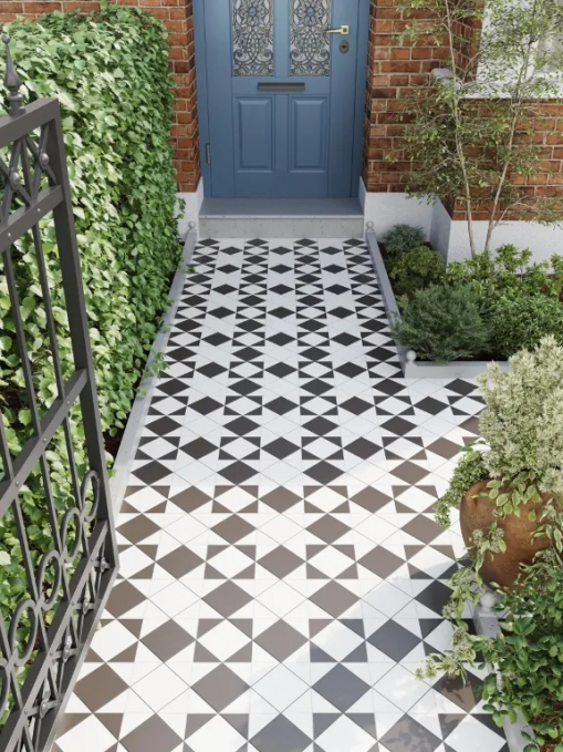Керамогранит NiceKer Victorian Dreams Windsor Black 45.2x45.2 Керамогранит NiceKer Victorian Dreams Windsor Black 45.2x45.2