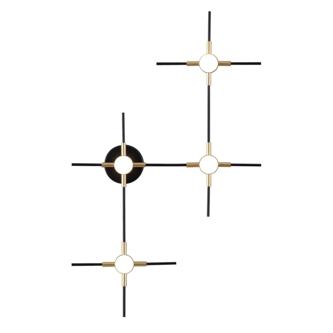 Настенный светильник LED 4000K 14W 220V COSTELLA L-VISION ODL20 307 ODEON LIGHT 3906/14WL, фото на белом фоне