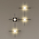 Настенный светильник LED 4000K 14W 220V COSTELLA L-VISION ODL20 307 ODEON LIGHT 3906/14WL, фото на цветном фоне 1