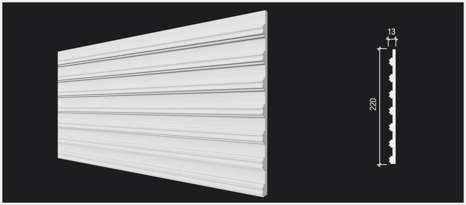 Стеновая панель Decor-Dizayn DD922(3m), 220x13x3000 мм Стеновая панель Decor-Dizayn DD922(3m), 220x13x3000 мм
