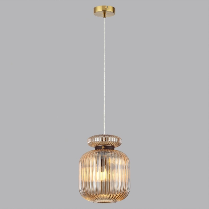 Подвес E27 1*60W JUGI PENDANT ODL24 373 ODEON LIGHT 5042/1A, фото на цветном фоне 1