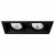 Светильник MS-VORTEX-BUILT-S250x140-2x30W Warm3000 (BK-BK, 17 deg, 230V), Arlight, 058450