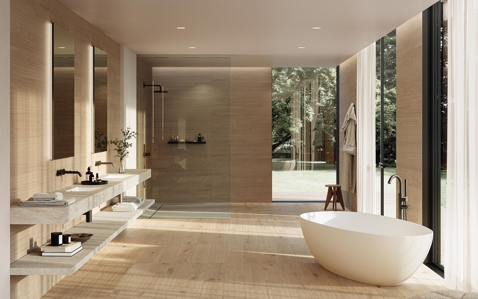 Керамогранит Atlas Concorde Log Bright Oak Forest 20x120, AX3D Керамогранит Atlas Concorde Log Bright Oak Forest 20x120, AX3D