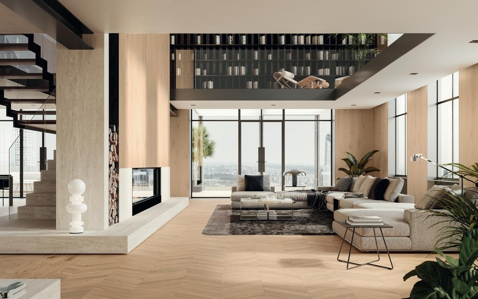 Керамогранит Atlas Concorde Log Bright Oak Forest 20x120, AX3D Керамогранит Atlas Concorde Log Bright Oak Forest 20x120, AX3D