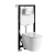 Система инсталляции с унитазом WasserKRAFT Aller 10TLT.010.ME.CH02.H002