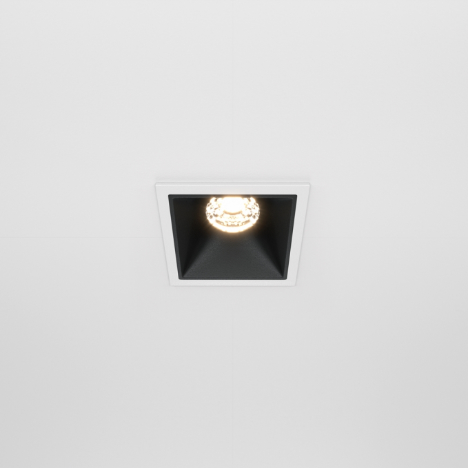 Встраиваемый светильник Альфа / Alfa LED 10 Вт 3000 К 36°, DL043-01-10W3K-SQ-WB, изображение 1 Встраиваемый светильник Альфа / Alfa LED 10 Вт 3000 К 36°, DL043-01-10W3K-SQ-WB, изображение 1