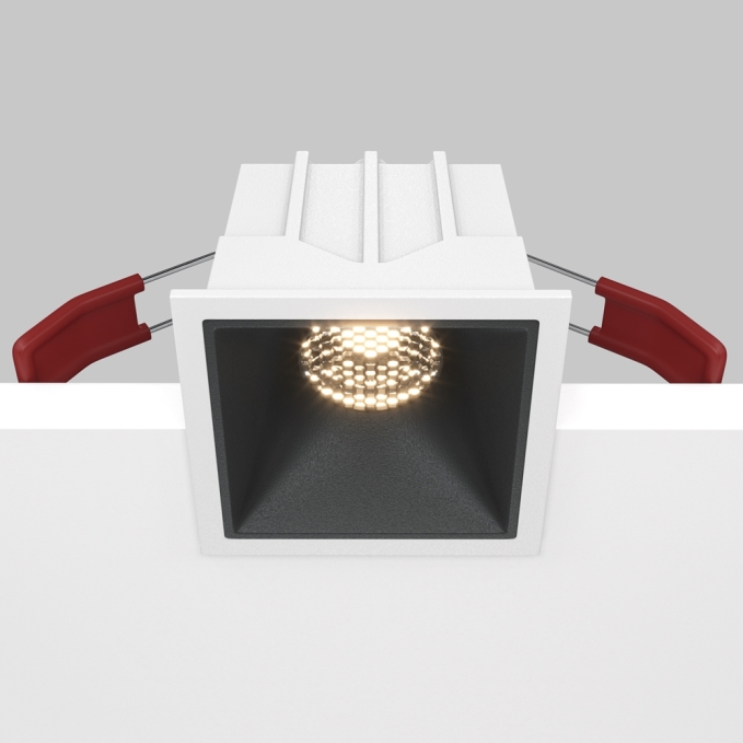 Встраиваемый светильник Альфа / Alfa LED 10 Вт 3000 К 36°, DL043-01-10W3K-SQ-WB, изображение 6 Встраиваемый светильник Альфа / Alfa LED 10 Вт 3000 К 36°, DL043-01-10W3K-SQ-WB, изображение 6