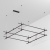 Основание ART-APRIORI-QUADRAT-2-HANG-2000x2000 (BK), Arlight, 048549