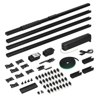 Карниз для штор с электроприводом CNK-M1-TY-RF-4M-BK, Arlight, 061463