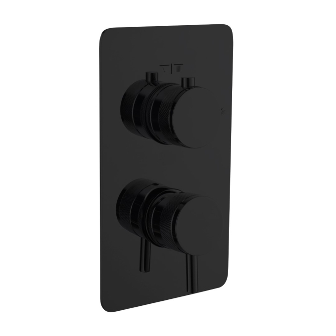 Встраиваемый смеситель Boheme Cell 135-2-B черный матовый Встраиваемый смеситель Boheme Cell 135-2-B черный матовый
