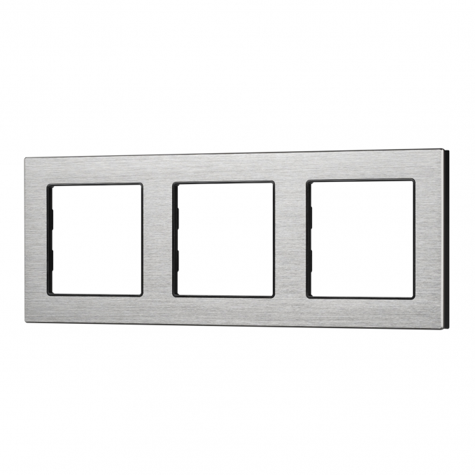 Рамка алюминиевая FRM-PRESTO-ALS-3-GR, Arlight, 043858, изображение 1