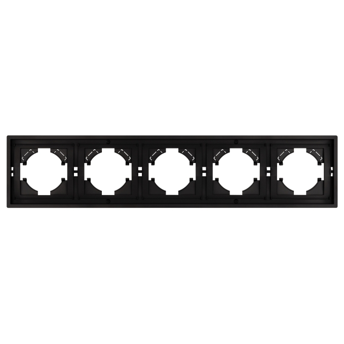 Рамка пластиковая FRM-TENDO-PL-5-BK, Arlight, 053852, изображение 2 Рамка пластиковая FRM-TENDO-PL-5-BK, Arlight, 053852, изображение 2