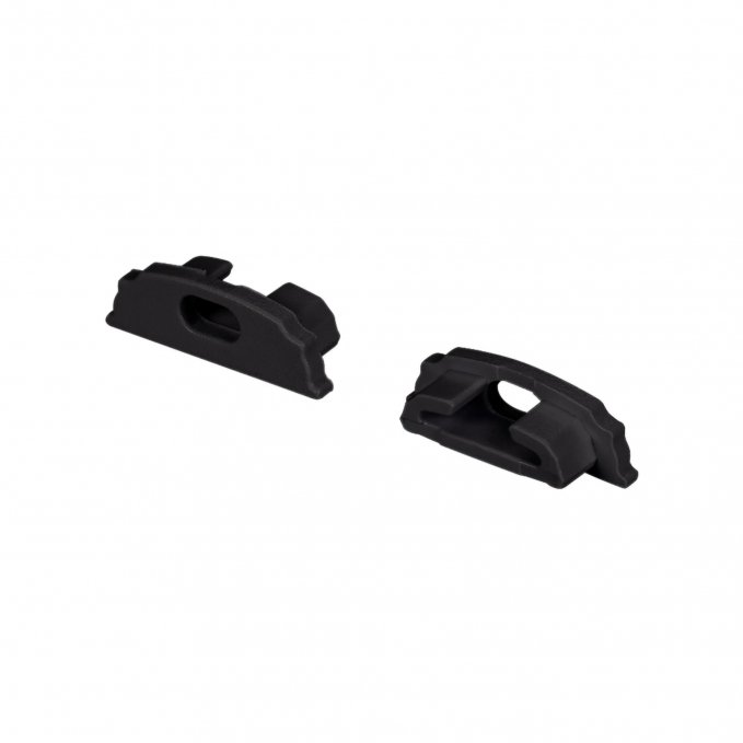 Заглушка ARH-BENT-W18 BLACK с отверстием, Arlight, 039589, изображение 1 Заглушка ARH-BENT-W18 BLACK с отверстием, Arlight, 039589, изображение 1