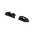 Заглушка ARH-BENT-W18 BLACK с отверстием, Arlight, 039589