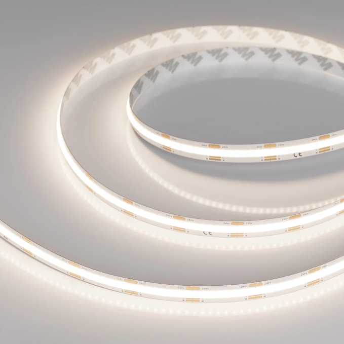 Светодиодная лента COB-X576-10mm 24V White-MIX (9.6 W/m, IP20, 5m), Arlight, 045179, изображение 3 Светодиодная лента COB-X576-10mm 24V White-MIX (9.6 W/m, IP20, 5m), Arlight, 045179, изображение 3