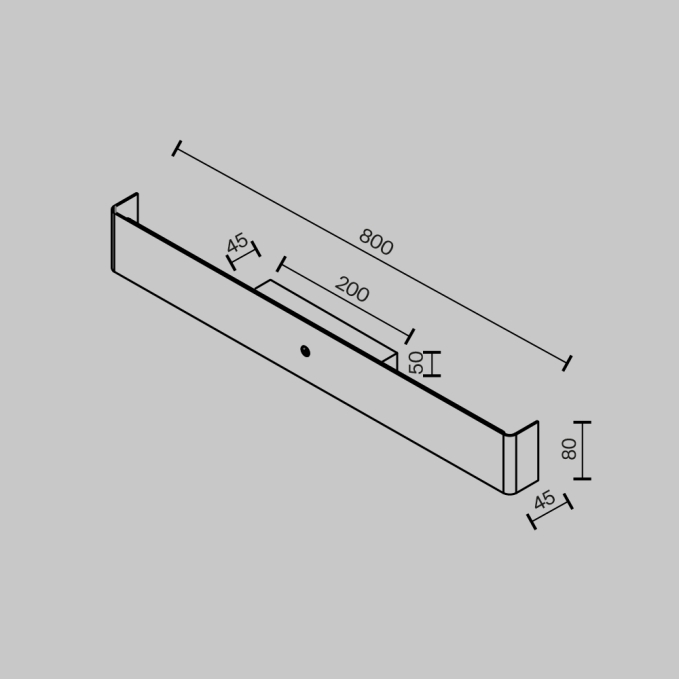 Настенный светильник (бра) Держатель / Bracket 2700-4000К 16Вт, MOD492WL-L16BK, изображение 4 Настенный светильник (бра) Держатель / Bracket 2700-4000К 16Вт, MOD492WL-L16BK, изображение 4