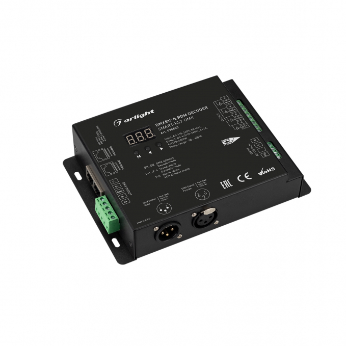 Декодер SMART-K57-DMX (230V, 4x2A, XLR3), Arlight, 028453, изображение 1 Декодер SMART-K57-DMX (230V, 4x2A, XLR3), Arlight, 028453, изображение 1