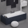 Ванна акриловая Alba Spa Barselona 2.0 180x80 ВПР0320200100 пристенная Ванна акриловая Alba Spa Barselona 2.0 180x80 ВПР0320200100 пристенная