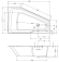 Ванна акриловая Riho Rething Space 180x110 L B116001005 угловая