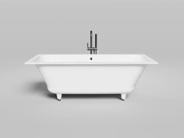 Ванна из литьевого камня Salini Orlanda Axis Kit 170x75 103313M белая матовая встраиваемая Ванна из литьевого камня Salini Orlanda Axis Kit 170x75 103313M белая матовая встраиваемая