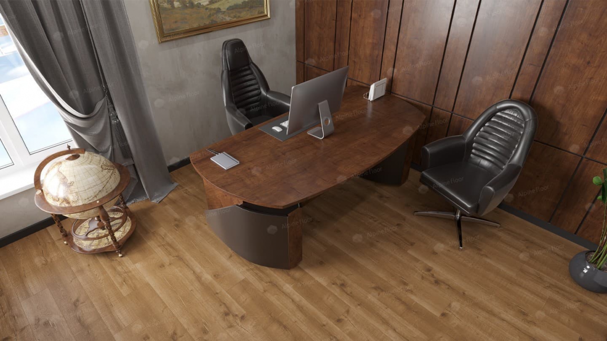Каменный ламинат SPC Alpine Floor Real Wood Дуб Royal, ECO 2-1 MC