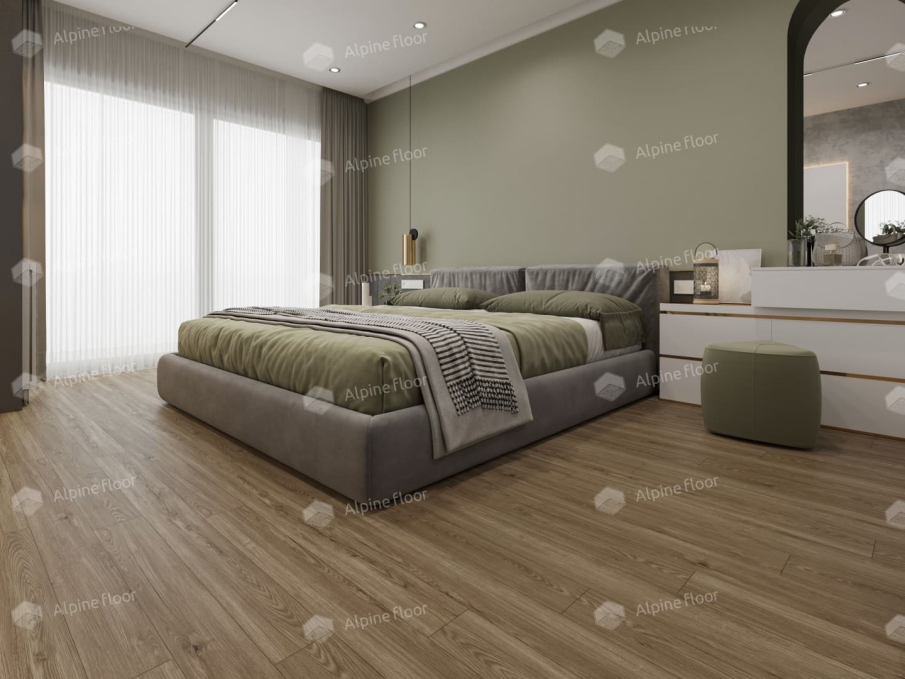 Кварцвиниловая плитка Alpine Floor Sequoia Рустикальная, ЕСО 6-11 LVT