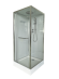 Душевая кабина Sapbox 90x90 SB9091-90-02-WTR-CH профиль хром, стекло прозрачное