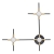 Настенный cветильник IP20 LED 9WL 720Лм 4000К COSTELLA L-VISION ODL21 307 ODEON LIGHT 3906/9WL