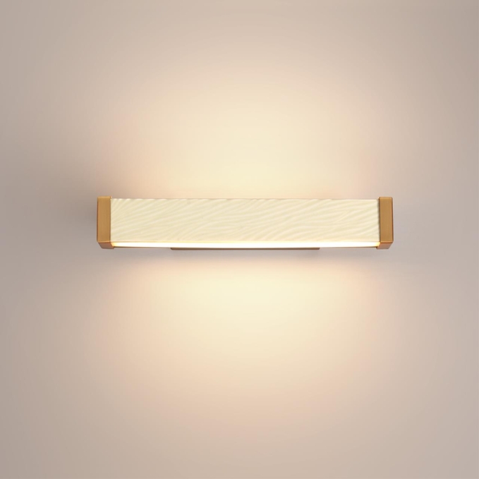 Настенный светильник LED 10W 2000К/3000K/4000K RIVIERA L-VISION ODL_EX26 015 ODEON LIGHT 5450/10WL, фото на цветном фоне 1