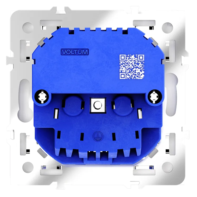 Розетка встраиваемая VOLTUM S70 с заземлением и защитными шторками, 16А, с USB, A+С, (белый глянцевы, Voltum, VLS040501 Розетка встраиваемая VOLTUM S70 с заземлением и защитными шторками, 16А, с USB, A+С, (белый глянцевы, Voltum, VLS040501