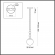 Подвес E14 1*40W 220V SUNDAY MODERNI LN26 358 LUMION 6525/1, схема товара