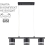 Светильник подвесной LED GX53 3*7W 220V LANIKA COMFI LN26 240 LUMION 8240/3