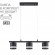 Светильник подвесной LED GX53 3*7W 220V LANIKA COMFI LN26 240 LUMION 8240/3, изображение 1 Светильник подвесной LED GX53 3*7W 220V LANIKA COMFI LN26 240 LUMION 8240/3, изображение 1