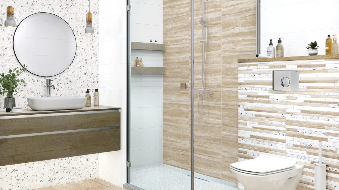 Настенная плитка Alma Ceramica Bilbao 24.9x50, TWU09BLB010 Настенная плитка Alma Ceramica Bilbao 24.9x50, TWU09BLB010