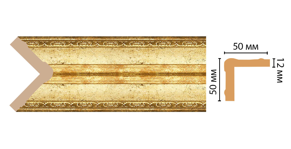 Угол Decomaster 142-126, 50x50x2400 мм Угол Decomaster 142-126, 50x50x2400 мм