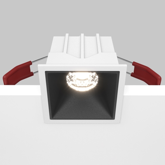 Встраиваемый светильник Альфа / Alfa LED 10 Вт 4000 К 36° с функцией диммирования, DL043-01-10W4K-D-SQ-WB, изображение 2 Встраиваемый светильник Альфа / Alfa LED 10 Вт 4000 К 36° с функцией диммирования, DL043-01-10W4K-D-SQ-WB, изображение 2