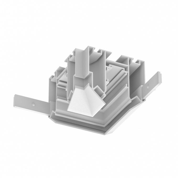 Коннектор угловой MAG-ORIENT-CON-2653-STR-G-L90 (WH), Arlight, 057399, изображение 2 Коннектор угловой MAG-ORIENT-CON-2653-STR-G-L90 (WH), Arlight, 057399, изображение 2