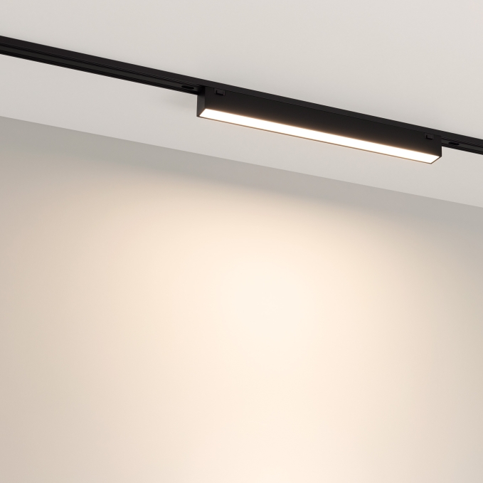 Светильник MAG-VIBE-FLAT-L293-12W Warm3000 (BK, 100 deg, 48V), Arlight, 044432, изображение 3 Светильник MAG-VIBE-FLAT-L293-12W Warm3000 (BK, 100 deg, 48V), Arlight, 044432, изображение 3