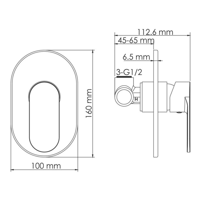 Гигиенический душ WasserKRAFT A7451.083.236.081 Гигиенический душ WasserKRAFT A7451.083.236.081
