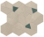 Мозаика Atlas Concorde Boost Pro Cream Mosaico Hex Blue 25x28.5, A0QO