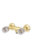 Смеситель для душа Boheme Crystal 314-CRST бронза глянцевый Смеситель для душа Boheme Crystal 314-CRST бронза глянцевый