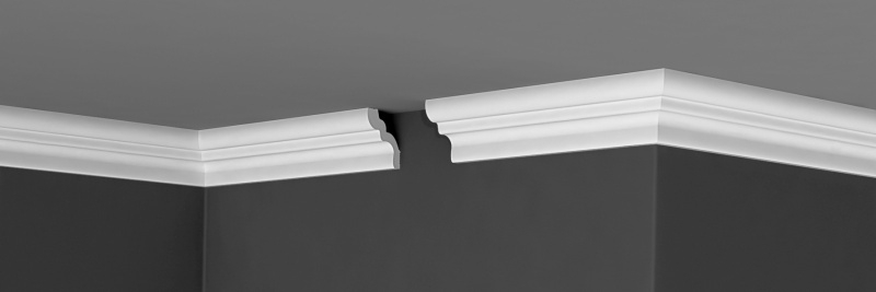 Карниз (плинтус потолочный) Де-Багет П 02 40/50 Карниз (плинтус потолочный) Де-Багет П 02 40/50