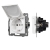 Механизм розетки влагозащищённый SCT-MCP-PL-WH-V (250V, 16A), Arlight, 049833