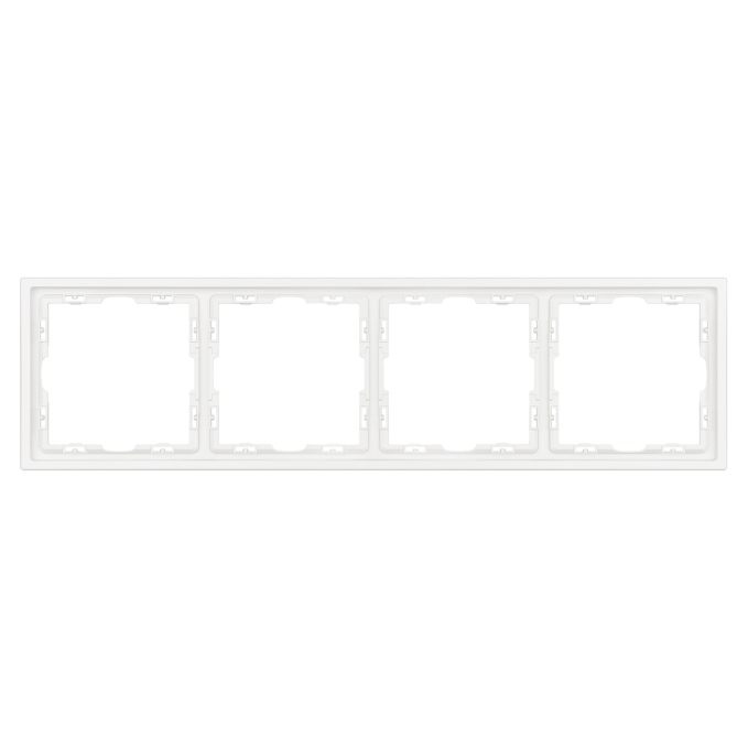 Рамка пластиковая FRM-NOBE-SFPL-4-WH, Arlight, 054223, изображение 3 Рамка пластиковая FRM-NOBE-SFPL-4-WH, Arlight, 054223, изображение 3