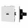 Механизм HDMI розетки SCT-NOBE-MHD1-SFPL-WH, Arlight, 061846, изображение 1 Механизм HDMI розетки SCT-NOBE-MHD1-SFPL-WH, Arlight, 061846, изображение 1