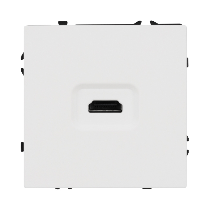 Механизм HDMI розетки SCT-NOBE-MHD1-SFPL-WH, Arlight, 061846, изображение 4 Механизм HDMI розетки SCT-NOBE-MHD1-SFPL-WH, Arlight, 061846, изображение 4