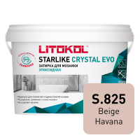 Затирка эпоксидная Litokol Starlike Crystal Evo S.825 Beige Havana, 2.5 кг Затирка эпоксидная Litokol Starlike Crystal Evo S.825 Beige Havana, 2.5 кг