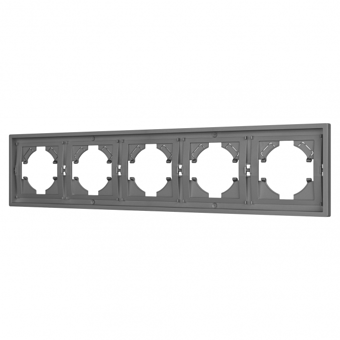 Рамка пластиковая FRM-TENDO-PL-5-GR, Arlight, 053853, изображение 1